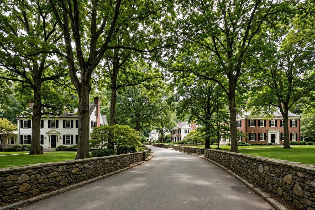 How Do You Tell When a New Canaan Colonial Is Really a Land Sale? Reading the 55.6% Builder-Demand Share, the Price Ratio and the Two-Acre Zoning