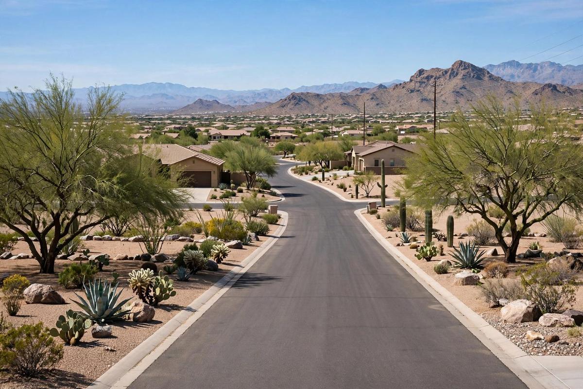 How Do Builders Price a Queen Creek Half-Acre? Reading the 58.3% Builder-Acquisition Share, the Residual Formula and the Acreage Arithmetic